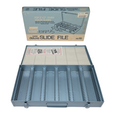 Usado, Arquivo deslizante vintage Logan Metal Deluxe 35mm 2"x2" nº 110 Novo Estoque Antigo Caixa Aberta comprar usado Usado, Arquivo deslizante vintage Logan Metal Deluxe 35mm 2"x2" nº 110 Novo Estoque Antigo Caixa Aberta comprar usado  Enviando para Brazil