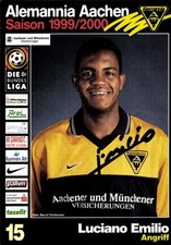 Autogrammkarte fußballer luci gebraucht kaufen  Berlin