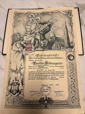 Alter gesellenbrief 1956 gebraucht kaufen  Berlin