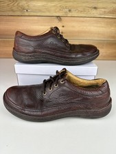 Clarks brown leather for sale  NORTHWICH