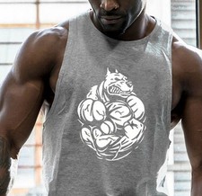 Cotton gym tank for sale  DONCASTER