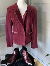 Perfecto cuir bordeaux d'occasion  Champagney