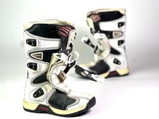 Botas de motocross Fox Racing COMP 5 MX Tech brancas blindadas jovens EUA Tamanho Y4 comprar usado  Enviando para Brazil