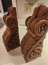 Pair ornate handcarved for sale  Williamsburg
