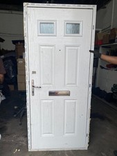 White door glass for sale  SUTTON COLDFIELD
