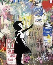 Banksy street art d'occasion  Paris I
