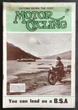 Motor cycling magazine for sale  LEICESTER