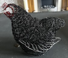 Wire chicken ornament for sale  SALE