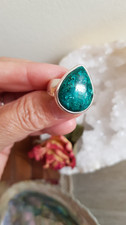 Bague dioptase verte d'occasion  France