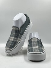 Damskie VANS Asher Sz US 6.5 Platformowe Kratka Mix Szare Zamszowe/Tekstylne Wsuwane Buty na sprzedaż Damskie VANS Asher Sz US 6.5 Platformowe Kratka Mix Szare Zamszowe/Tekstylne Wsuwane Buty na sprzedaż  Wysyłka do Poland