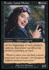 Mtg braids cabal usato  Bari