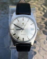 Omega Genève relógio de data automático | Cerca de 1970 | Aço inoxidável | Cal. 565/613 comprar usado  Enviando para Brazil