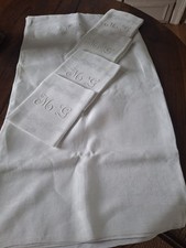 Nappe damasse blanc d'occasion  Saint-Révérien
