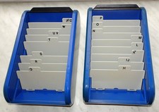 Visitenkarten box register gebraucht kaufen  Weimar