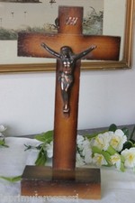 Crocifisso vintage legno usato  San Giorgio a Liri