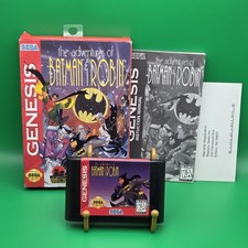 Adventures of Batman & Robin Sega Genesis jogo completo + caixa manual autêntico comprar usado Adventures of Batman & Robin Sega Genesis jogo completo + caixa manual autêntico comprar usado  Enviando para Brazil