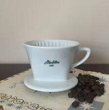 Vintage 1955, Swiss Melitta 101 3 furos filtro de café, Langenthal, patente 196601, usado comprar usado  Enviando para Brazil