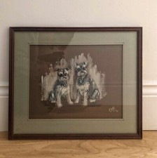 Large authentic watercolour for sale  LONDON