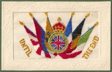 Ww1 silk postcard for sale Ww1 silk postcard for sale  HAYWARDS HEATH