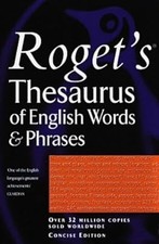 Rogets thesaurus english for sale  UK