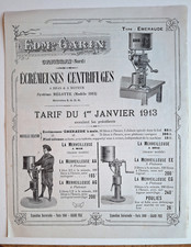1913 ecremeuses système d'occasion  Paris XI