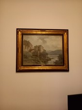 Quadro olio tavola usato  Milano