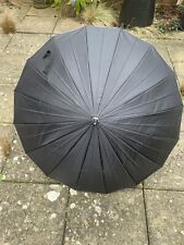 Black large umbrella for sale  GLOUCESTER