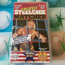 Wwf greatest steelcage for sale  SWINDON