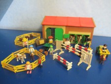 Używany, 3436 Vintage Ponyhof + powóz v Pony Zwierzęta Figurki Ogrodzenia Playmobil 4845 na sprzedaż  Wysyłka do Poland