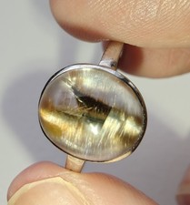 Brookite quartz ring for sale  LEICESTER