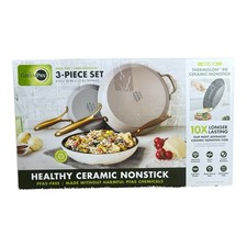GreenPan - Jewel Pro conjunto de 3 frigideiras (8”, 10”, 12”) - Panelas antiaderentes comprar usado  Enviando para Brazil