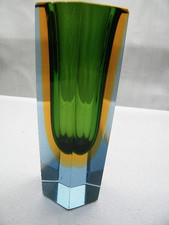 Murano blockvase sommerso gebraucht kaufen  Flintbek