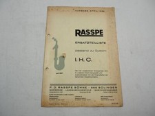 Rasspe mähwerk fingerbalken gebraucht kaufen  Merseburg