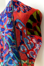 Grand foulard viscose d'occasion  Paris XV