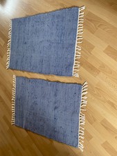 Webteppiche blau weißen gebraucht kaufen  Urbach