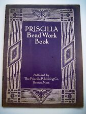 1912 Booklet "Priscilla Bead Work Book" Illustrated Guide to Beaded Purses * , usado comprar usado  Enviando para Brazil