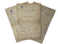 1908 letters queen for sale  SOUTHAMPTON