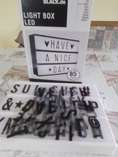 Lightbox buchstaben gebraucht kaufen  Auerbach