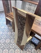 Rustic hardwood dining for sale  CARDIGAN
