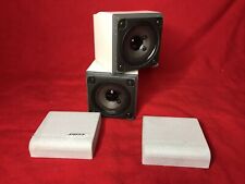 Usado, Alto-falante via satélite BOSE cubo duplo - Branco - FUNCIONA comprar usado  Enviando para Brazil