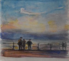 Georges Ricard-Cordingley (1873-1939) (366) - aquarelle - paysage marin comprar usado  Enviando para Brazil