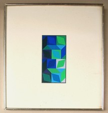 Victor vasarely silkscreen d'occasion  Expédié en Belgium