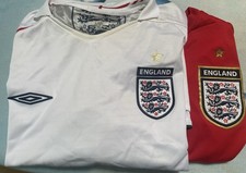 Retro england football for sale  TAMWORTH