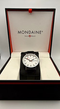 Relógio de quartzo unissex Mondaine Classic Swiss Railways 36 mm na caixa, usado comprar usado  Enviando para Brazil