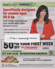 Nutrisystem marie osmond for sale  Monona