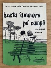 Basta ammore campà usato  Vasto