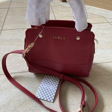 Furla red handbag for sale  LONDON