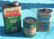 Vintage castrol tins for sale  DOVER