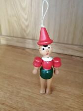 Pinocchio vintage legno usato  Moncalvo