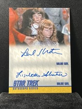 2013 Rittenhouse Star Trek TOS Heroes & Villains Leslie & Lisabeth Shatner #DA5 comprar usado 2013 Rittenhouse Star Trek TOS Heroes & Villains Leslie & Lisabeth Shatner #DA5 comprar usado  Enviando para Brazil